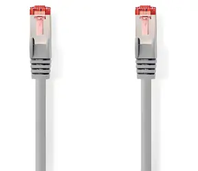 Nedis CAT6 S/FTP 30m grau / Netzwerkkabel / LSZH / RJ45-RJ45