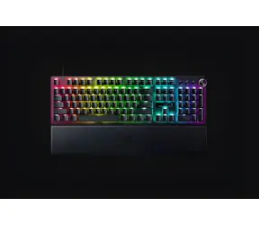 Razer Huntsman V3 Pro schwarz / Gaming-Tastatur / optisch-analog / RGB / USB / DE-Layout
