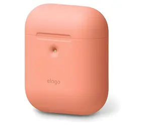 Elago Silikonhülle Pfirsich / Hülle / AirPods (2. Generation) / Silikon