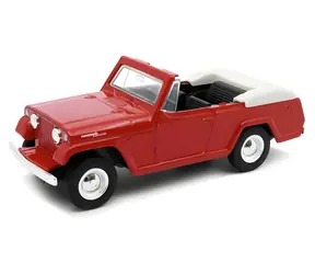 Welly Modell 1967 Jeep Jeepster Commando Roadster weiß / 1:34 / ab 3 Jahren