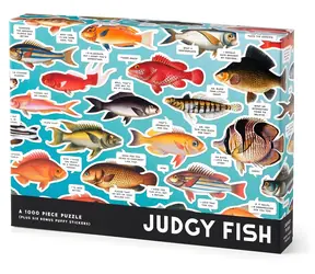 Galison Puzzle Fischgedanken / 1000 Teile / ab 8 Jahren