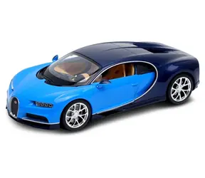 Welly Modellauto Bugatti Chiron blau / 1:24 / ab 3 Jahren