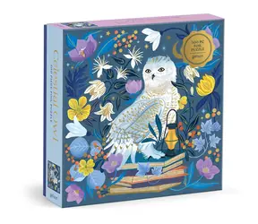 Galison Folienpuzzle „Himmlische Eule“ / 500 Teile / ab 8 Jahren