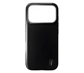 Ideal Slim iPhone 17 Pro Max Hülle, glänzend schwarz, mit MagSafe-Funktion, aus Polycarbonat
