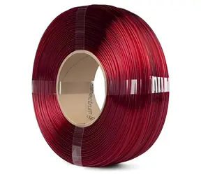 Spectrum ReFill PET-G Premium Transparent Rot / Filament / 1,75 mm / 1 kg