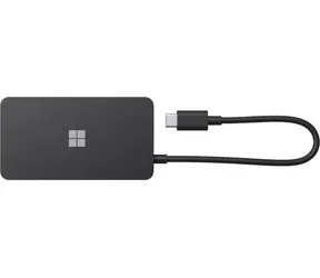 Microsoft Surface USB-C Reise-Hub / Dockingstation / 1x USB-C / 1x USB-A / HDMI / VGA / RJ-45
