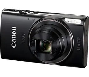 Canon IXUS 285 HS schwarz / Digitalkamera / 20,2 MP / 12-facher Zoom / 1080p / 3,0"-LCD / WLAN