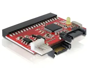 DeLock IDE 40-Pin <-> SATA / Konverter / schwarz