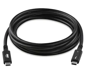 OWC Thunderbolt 5 2m schwarzes Kabel / 2x USB-C (Stecker)