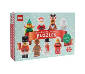 LEGO® Adventskalender „Chronicle books“ - Puzzle 12 in 1 / 12 × 48 Teile / ab 7 Jahren