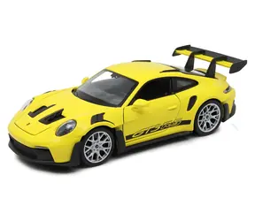 Welly Modellauto Porsche 911 GT3 RS 992 gelb / 1:24 / ab 8 Jahren