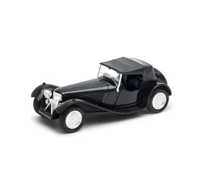 Welly Jaguar SS schwarz mit Dach / Modellauto / 1:34 / ab 3 Jahren