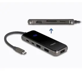 DeLock Dockingstation / USB-C / Thunderbolt 3 / Thunderbolt 4 / Thunderbolt 5 / HDMI