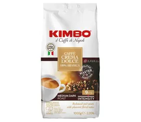 Kimbo Caffé Crema Dolce 1 kg / Kaffeebohnen / 100 % Arabica