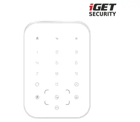 iGet SECURITY MP13 / Drahtlose Tastatur / RFID-Lesegerät / Reichweite 800 m / für M6-4G Alarmanlage