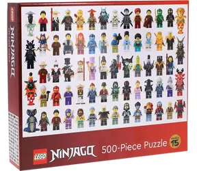Lego Puzzle von Chronicle books : Ninjago Minifiguren / 500 Teile