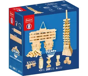 Jeujura Holzbaukasten Técap Classic 200 Teile / ab 3 Jahren