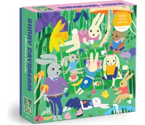 Galison Puzzle Hasentraum / 1000 Teile / 50,8 x 68,6 cm