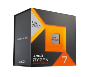 AMD RYZEN 7 7700X3D / Prozessor / AM5 / 4,0 GHz / Turbo 4,5 GHz / 8C16T / L3 96 MB / 120 W / WOF