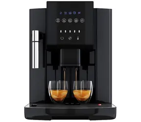 ProfiCook KAV 1281 / Kaffeevollautomat mit Mahlwerk / 20 bar / Milchaufschäumer / Touch-Bedienung