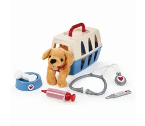 Tierarztkoffer mit Hund / Spielset