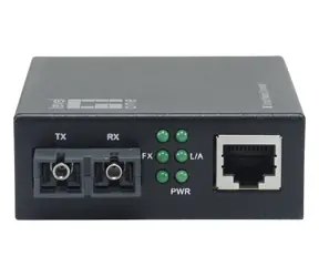 LevelOne GVM-2002 / Medienkonverter / RJ45 - SC / SM 20km / 1310nm / Web SMART