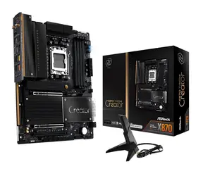 ASRock X870 Taichi Creator / Mainboard / AMD X870 / DDR5 / USB4 / 10G LAN / sc.AM5 / ATX