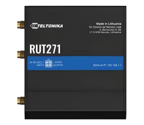 Teltonika RUT271 Global / Industrierouter / 5G / 4G (LTE) / WLAN / 2x LAN / RutOS