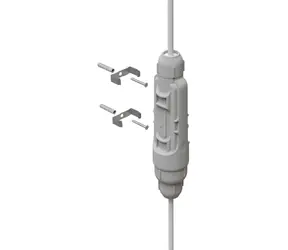 Mikrotik GPeR-IP67-Gehäuse / Außengehäuse / IP68 / für GPeR / grau