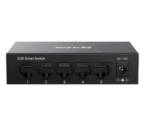 Tenda TEG2205D / Switch / 5x 10/100/1000 Mbit/s / Websmart / Lüfterlos / Metall / Desktop