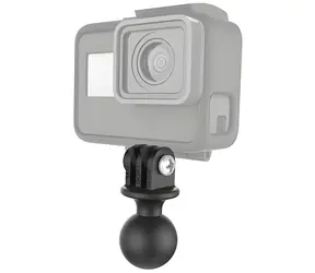 RAM Mounts RAP-B-202U-GOP1 schwarz / Adapter für Action-Kameras / Kugelgelenk 1" / Tragkraft 907 g