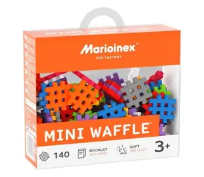 MARIOINEX Mini-Waffel-Bausatz / 140 Teile / ab 3 Jahren