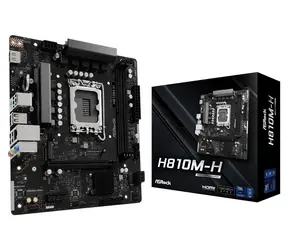 ASRock H810M-H / Mainboard / LGA1851 / Intel H810 / 2x DDR5 / mATX