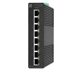 LevelOne IGS-2108 / Switch / 8x Gigabit / Managed L2 / DIN-Schiene / IP30