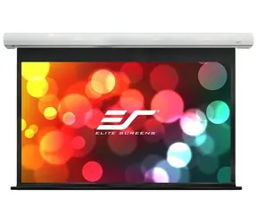 ELITE SCREENS SK165NXW2-E6 weiße Projektionsleinwand mit Elektromotor, 165 Zoll, 16:10-Format, 355 x 222 cm