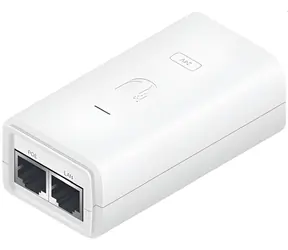 Ubiquiti POE-24-24W-G-WH / PoE-Adapter / 24 V DC 1 A / GLAN / inkl. Netzkabel
