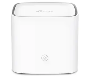TP-LINK HX141 (1 Stück) / Mesh-WLAN-System AX1500 / Dualband / 300 Mbit/s (2,4 GHz) / 1201 Mbit/s (5 GHz) / 3× GLAN