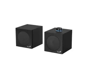 Genius SP-HF300U schwarz / Lautsprecher / 2.0 / USB / 4W