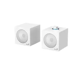 Genius SP-HF300U weiß / Lautsprecher / 2.0 / USB / 4 W