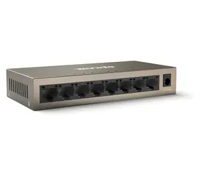 Tenda TEG1008M / Switch / 8x Gigabit LAN / lüfterlos / Metall / Wandmontage