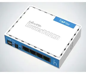Mikrotik RB941-2nD / Router / RouterOS L4 / 32 MB RAM / 4X LAN / WLAN 2,4 GHz 802.11b/g/n