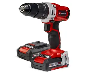 Einhell TE-CD 18/2 Li-i +64 / Akku-Bohrschrauber / 18 V / 18750 U/min / 44 Nm / 2 x 2 Ah