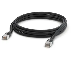 Ubiquiti UACC- Cable für den Außenbereich, 3M, schwarz / Cat5e / 3M
