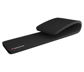 Genesis Rubid 400 schwarz / Tastatur-Handgelenkauflage / Schaumstoff / 470 x 95 mm