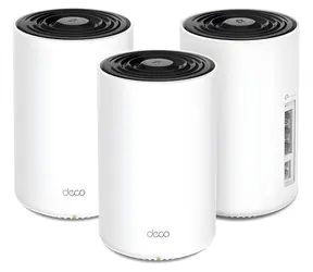 TP-LINK Deco PX10 (3er-Pack) / Wi-Fi 6 Mesh-System / AX1500 / Powerline AV1000 / 3x GLAN