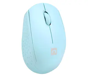 Natec Stork blau / Maus / optisch / kabellos USB / 1600 DPI / 3 Tasten