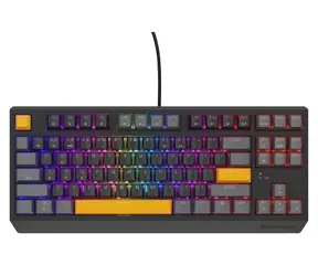 Genesis Thor 230 TKL RGB Outemu Rotgrau / Gaming-Tastatur / Mechanisch / US-Layout / USB