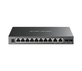 Mercusys MS112GMP / Switch / 8x Gigabit PoE+ / 4X Uplink / Desktop