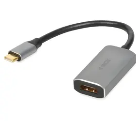 ibox IACF4K / USB-C-zu-HDMI-Adapter / 4K / Silber