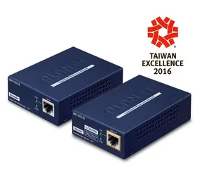Planet 1- Port PoE-Extender mit Long Reichweite / PoE-Extender / 1 Port